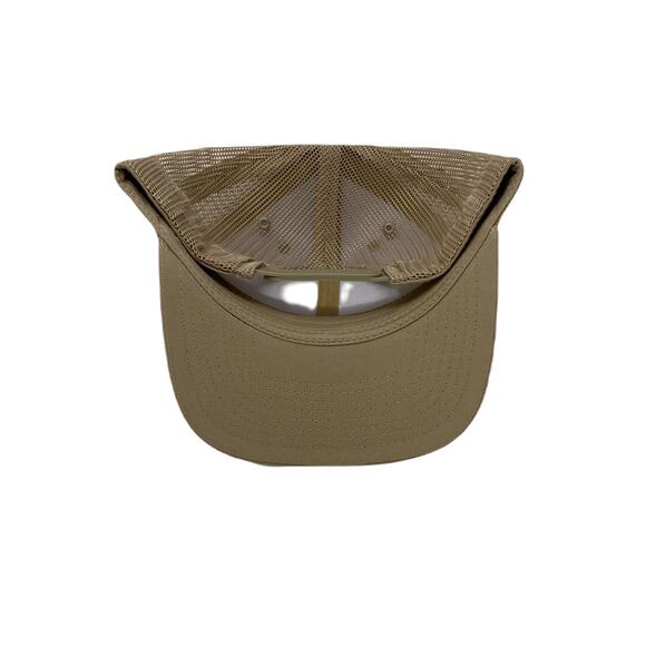 Indian Feather Bundle Trucker Hat in Khaki - Picture 7 of 7